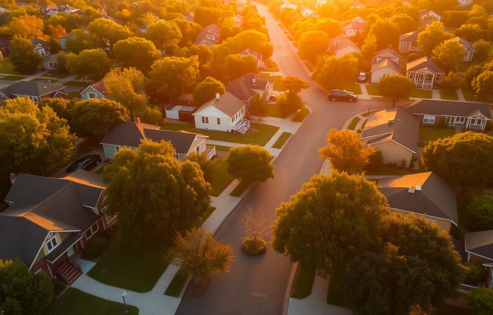 Branded HOA community merchandise flat lay